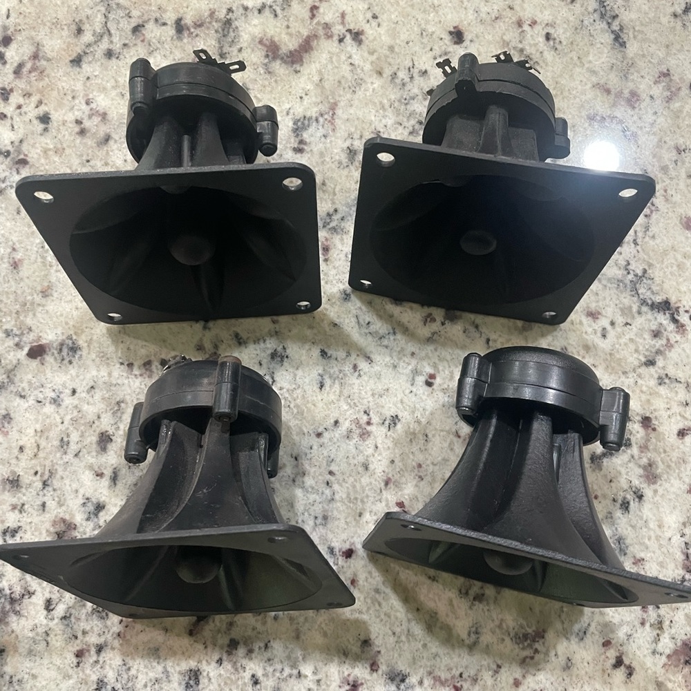 Speaker tweeters piezo 4 pc set
